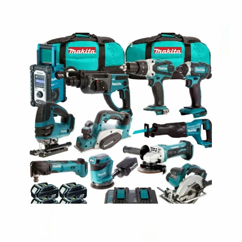 Wholesale Original Makita 18-Volt LXT Lithium Ion Cordless 15 Pieces Combo Kit for Sale