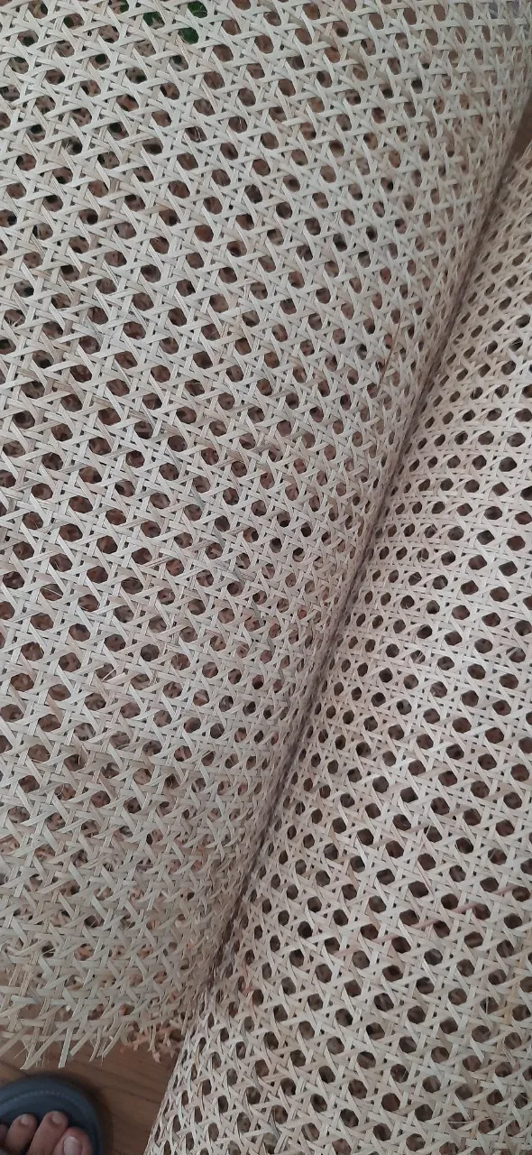 Vietnam rattan cane webbing  Home Decoration Natural Raw Rattan Cane webbing mesh use home decoration from Vietnam