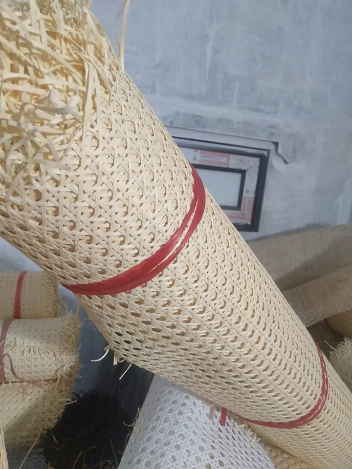 Reasonable Price Rattan Cane Webbing Roll For Handicrafts /Weave Ratan Roll for Making outdoor Products/ Natural Rattan Sheet