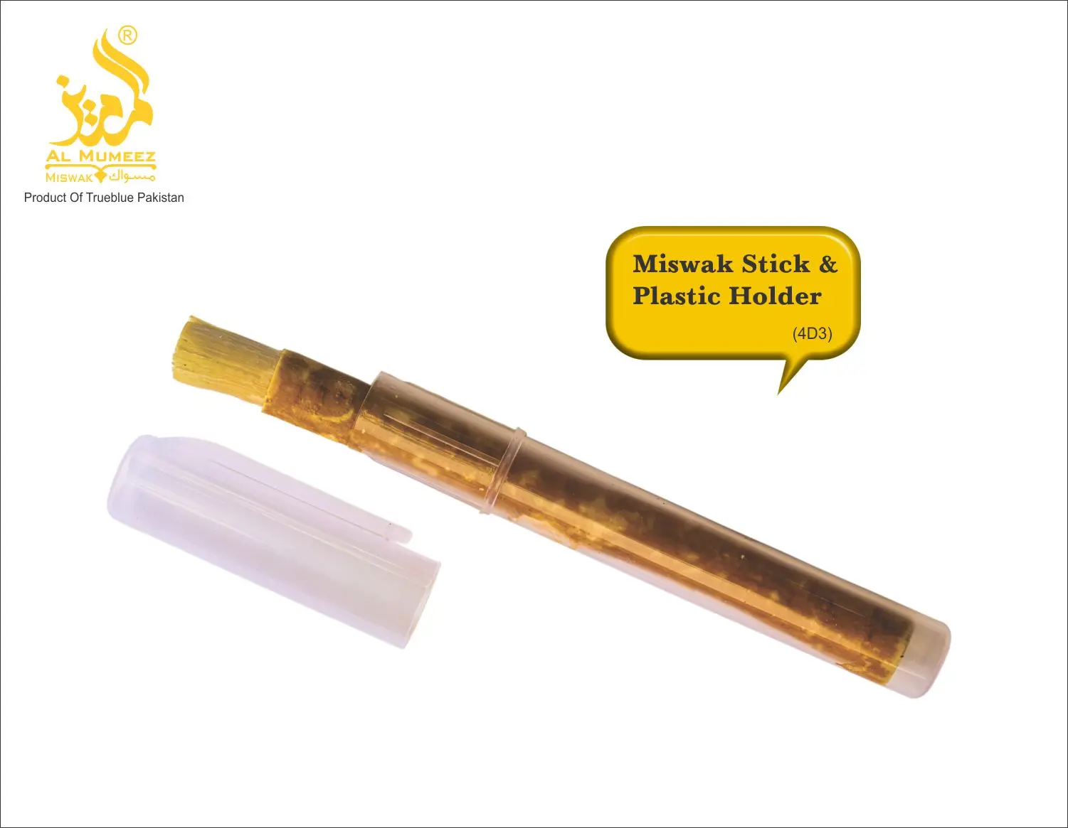 HOT SALE PLASTIC HOLDER/CASE FOR BEST QUALITY VACUUM PACKED MISWAK/SEWAK/SIWAK/NATURAL TEETH CLEANING STICK ORAL CARE NATURAL