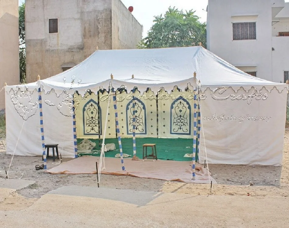 Традиционный medievial индийский Радж Maharaja pole/бамбуковая палатка для Катара, США