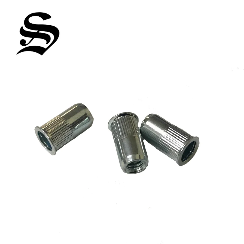 
Taiwan factory aluminum stainless steel closed end round blind rivet nut 