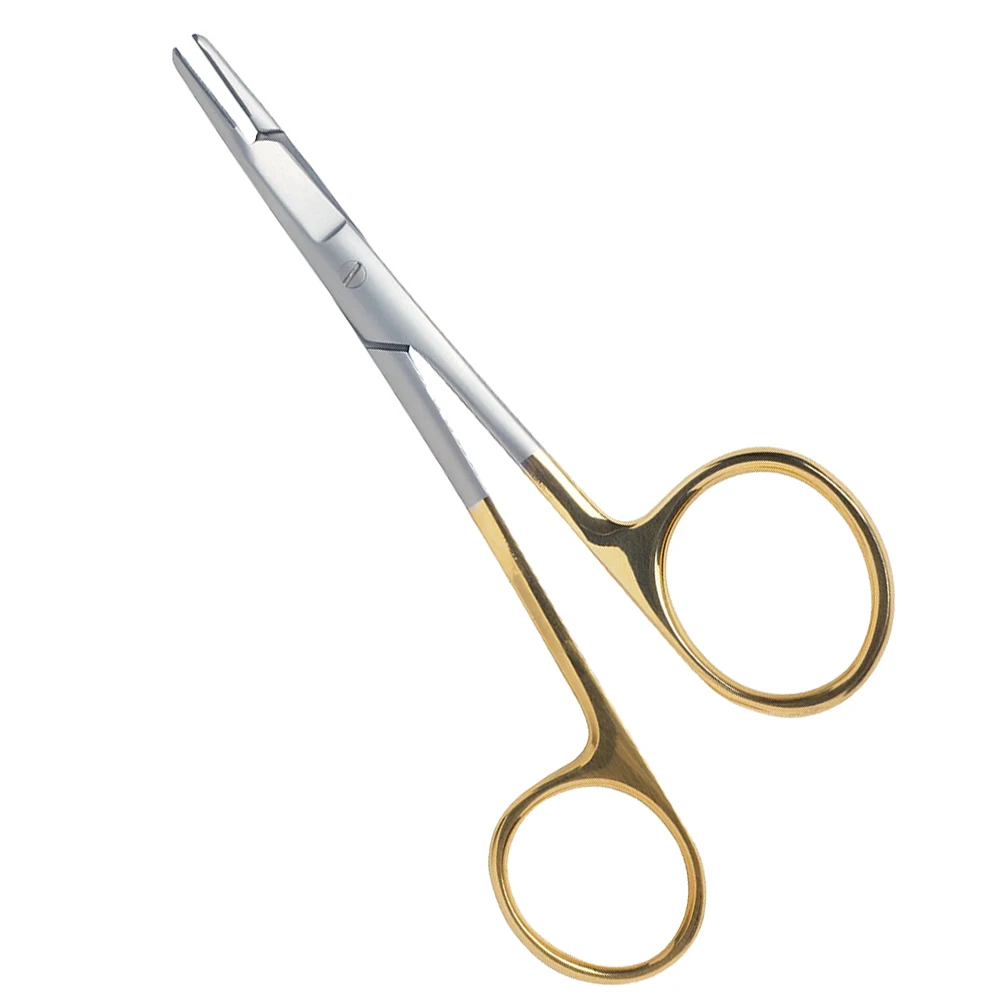 Stainless Steel Needle Holders Blunt Shape New Surgical Instruments Mayo Hegar Needle holder 14cm Blunt Shape Catcher / Holders