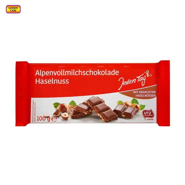 Контрактный производитель шоколада с молочными орехами хорошего качества, изготовленный в Германии