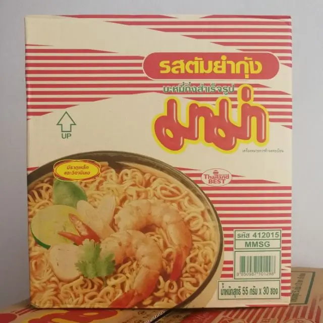 Thai Food Instant Tom Yum Shrimp Noodles