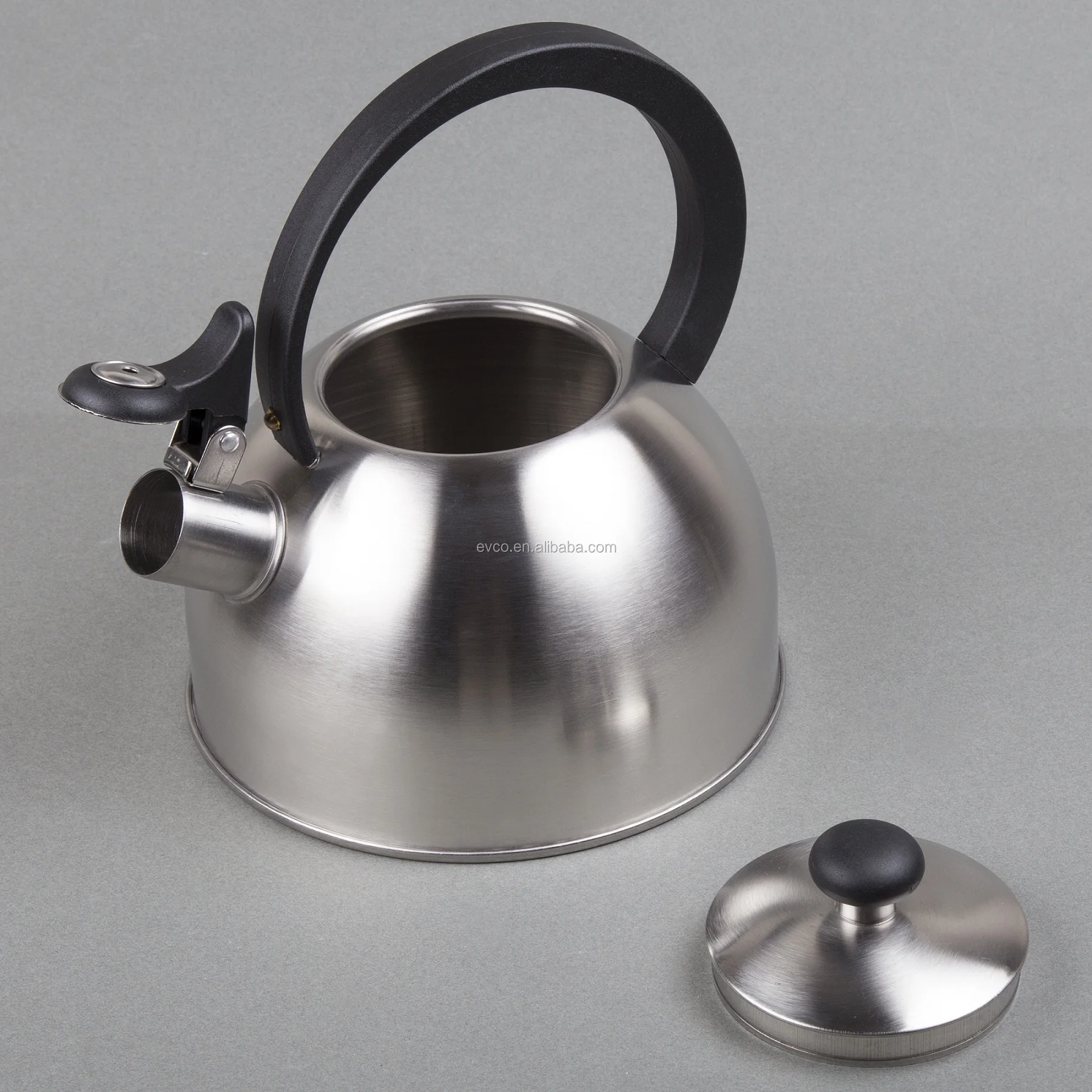 Prelude 2.1 Qt. Stainless Steel Whistle Kettle in Brushed Surface