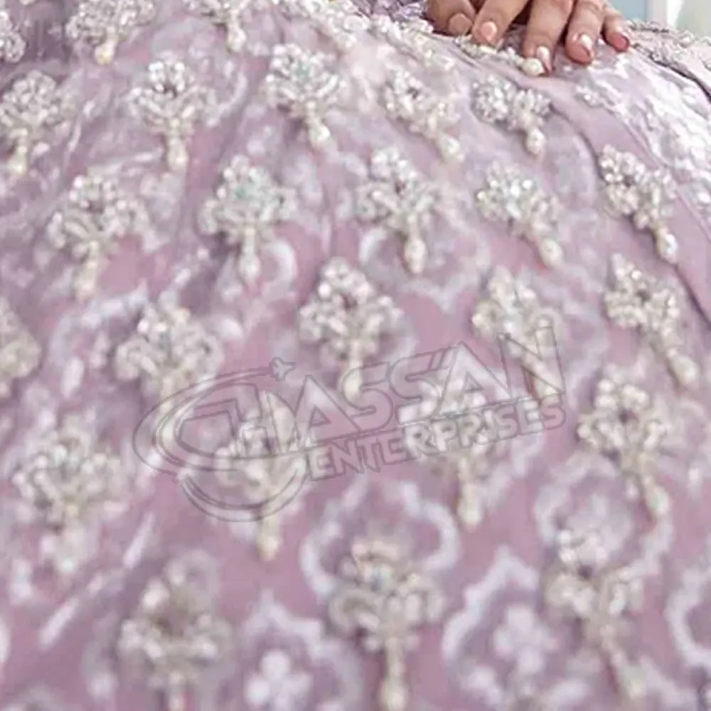 Heavy Embroidered Floor Length Traditional Bridal Suit Dresses