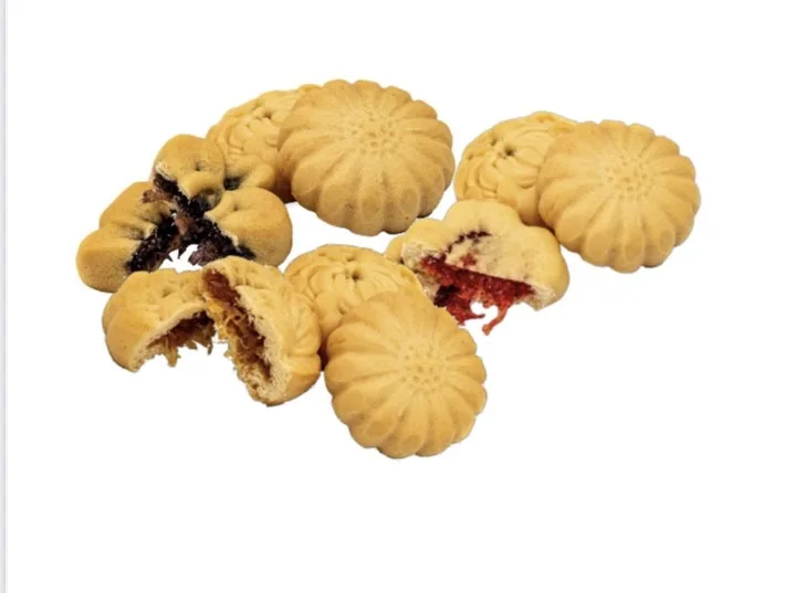 Оптовая продажа, высококачественные тайские закуски-Moji, ананасовые Смешанные фруктовые вкусы (8 штук в бутылке), Мягкое Печенье с фруктовым вкусом