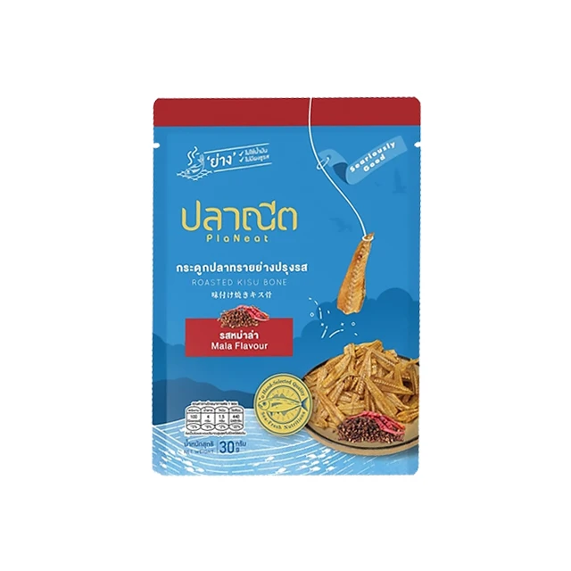 Хорошая цена жареная кость Kisu высшего качества с острым вкусом Mala-закуска из тайской