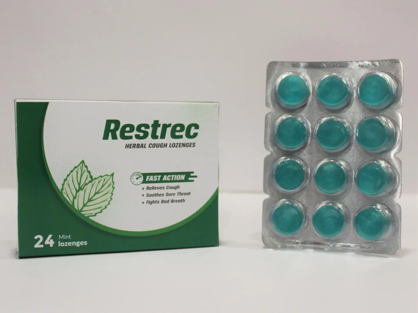 
Ayurvedic immunizer mint cool lozenge for bad breath sore throat from india 