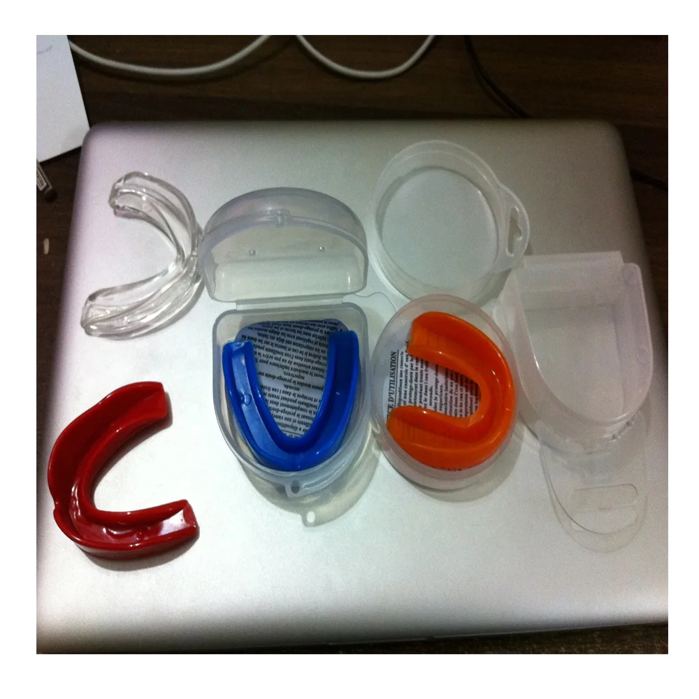 
custom logo Mouth Guard for max protection for mouth teeth lip & tongue for boxing fight riders football breathable durable 