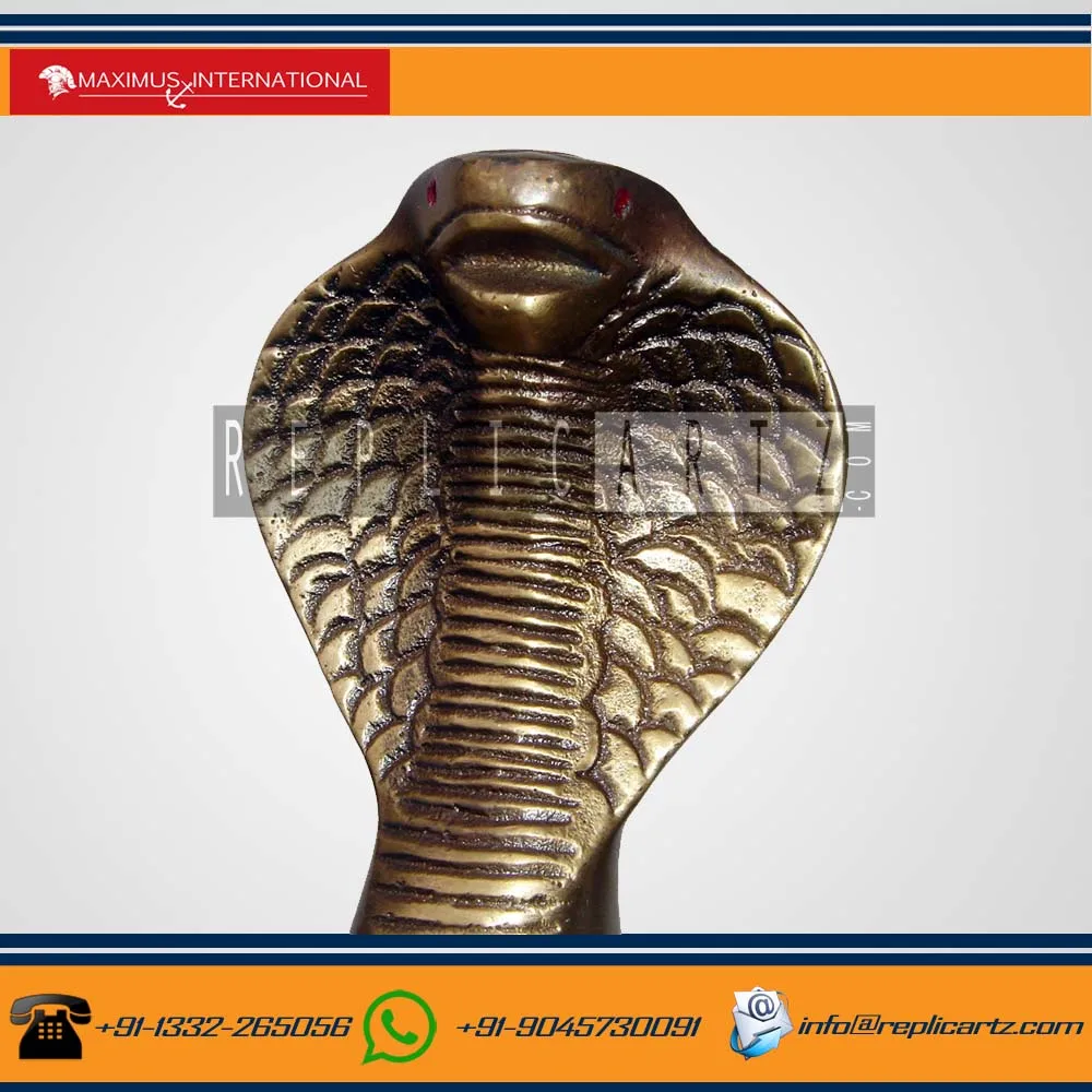 Nautical Wooden Walking Stick, Designer Snake Brass Handled Walking Sticks Classic Walking Stick for Gentleman