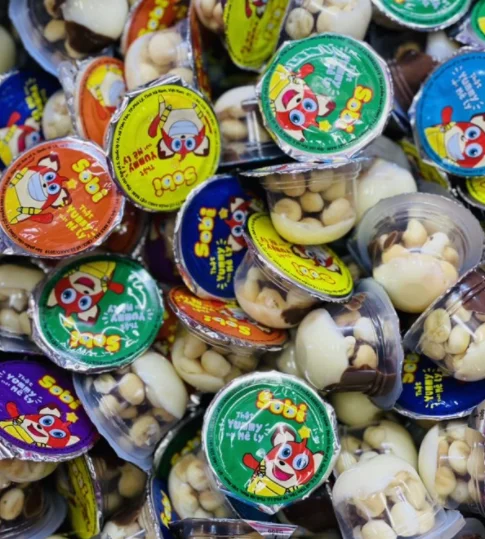 
Hot Deal from Vietnam Chocolate Cup with Biscuit Ball 75gr bag of high quality 