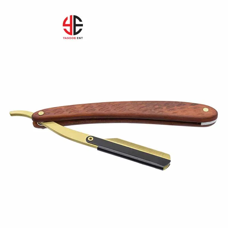  Горячая Распродажа ручная бритва с деревянной ручкой Парикмахерская