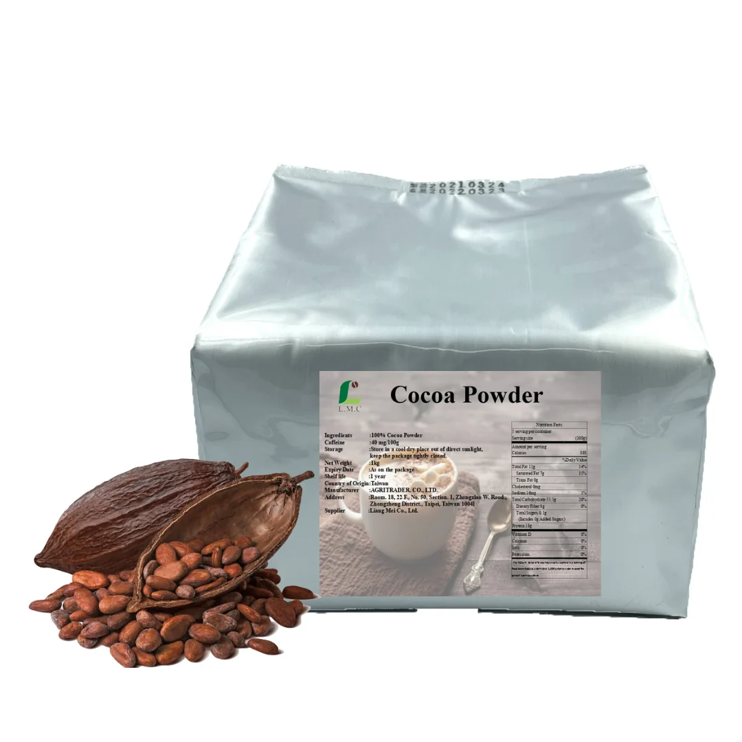 Ready To Ship LMC Taiwan Bubble Tea Supplier Pure Cocoa Powder for Bubble Boba Tea from Taiwan