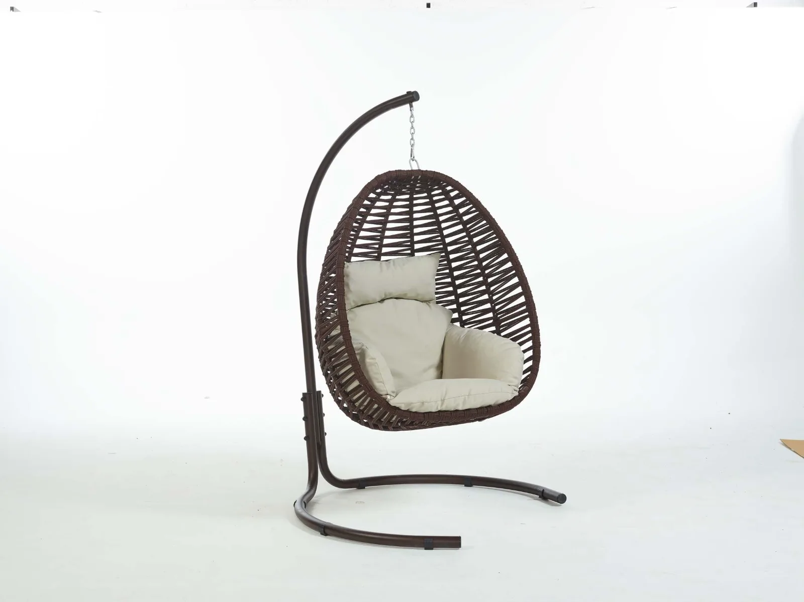 2021 Best Selling European Swing Chair Garden Leisure Furniture Outdoor Furniture Metal Garden patio hammock chair