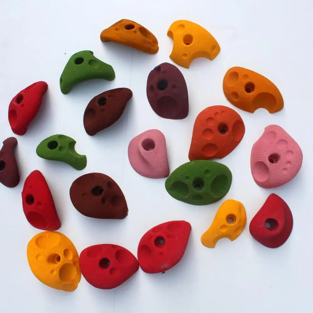 Customized Multicolor Resin Fiberglass Wall Panel Indoor/Outdoor Rock Adventure Kids Climbing Park School Children Metal