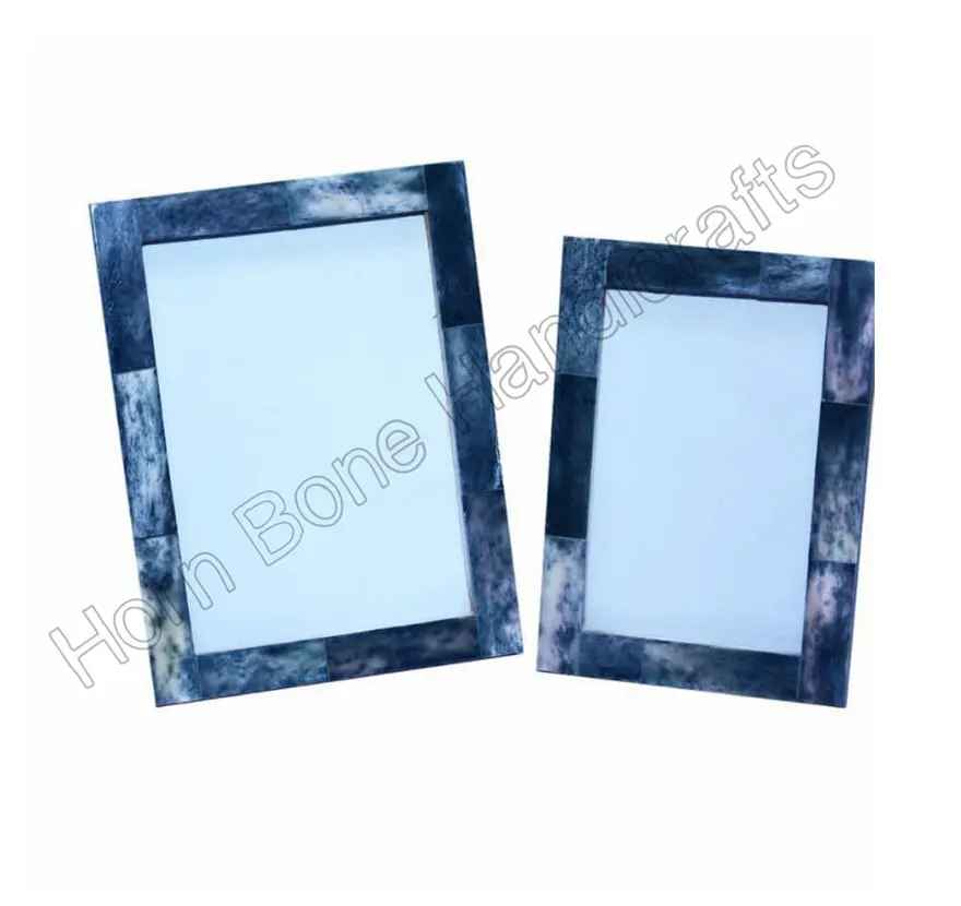 High Quality Modern Antique Natural Bone Inlay Molding Picture Frame with Photo Album for Home Decoration Custom Picture Frame