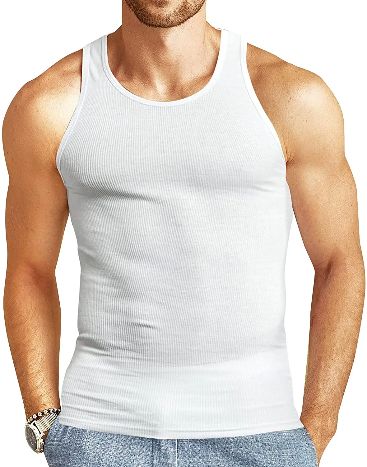Winteruality Oversize Stringer Quick Dry Fitness Bodybuilding Shirt Boy Tank Top Gym Singlet for Men T-shirt Custleatherlogo Men