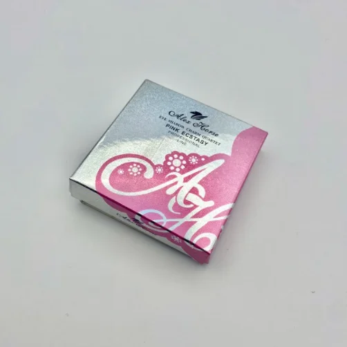 Customized Glossy Lamination empty eyeshadow cream shipper box carton box