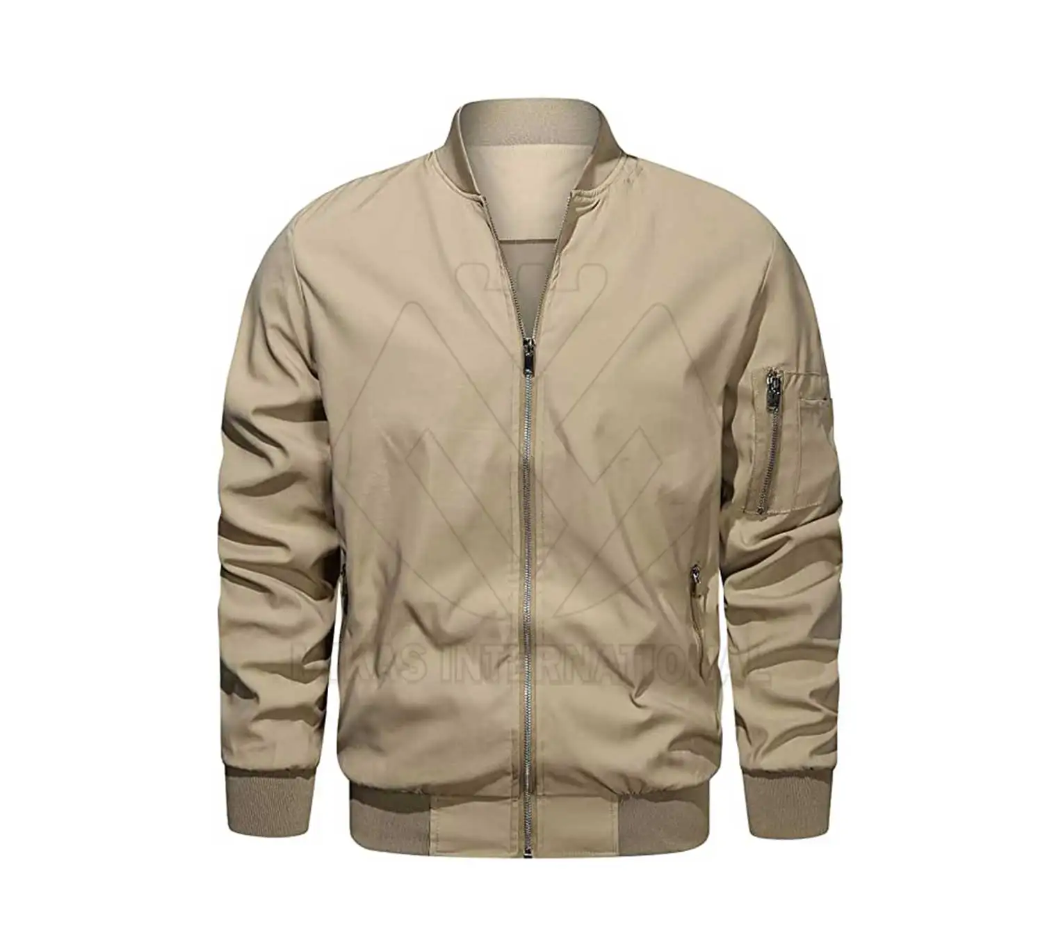 Wholesale Quilted Custom Bomber Baseball Jacket Men