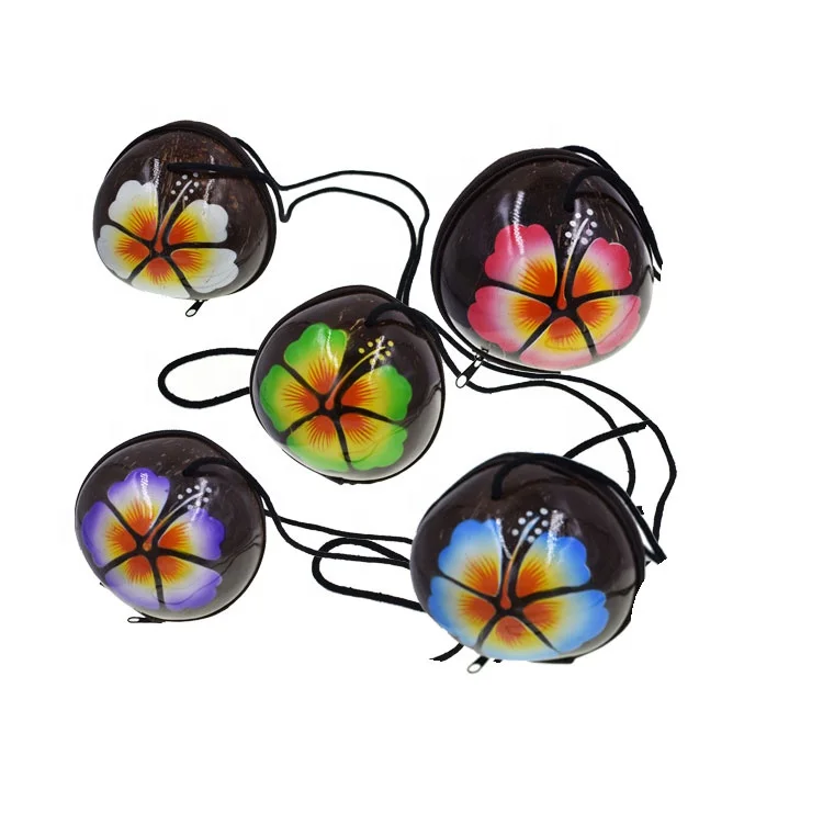 Best handmade coconut shoulder bag air brush from Indonesia