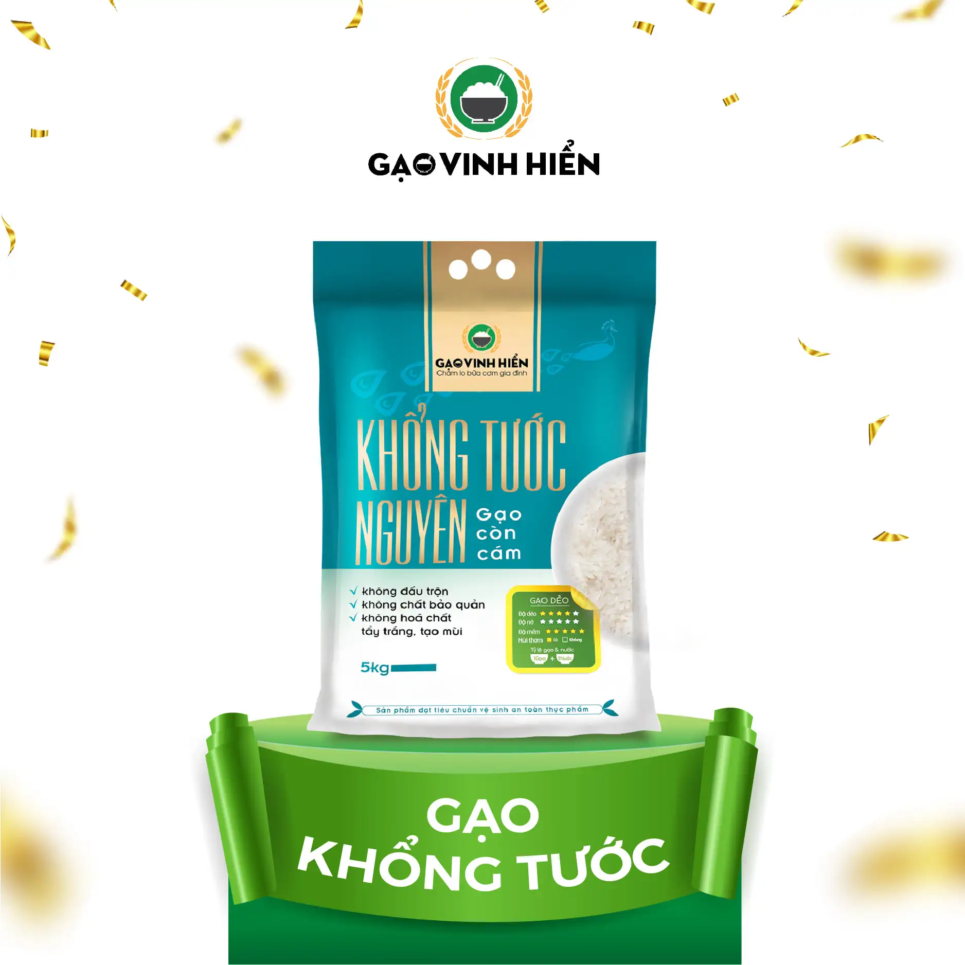 Khong Tuoc Нгуен ВЬЕТНАМСКИЙ РИС органический высококачественный рис белый с длинным зерном