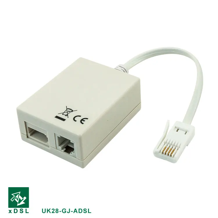 ADSL Broadband Modem Phone Line splitter Filter