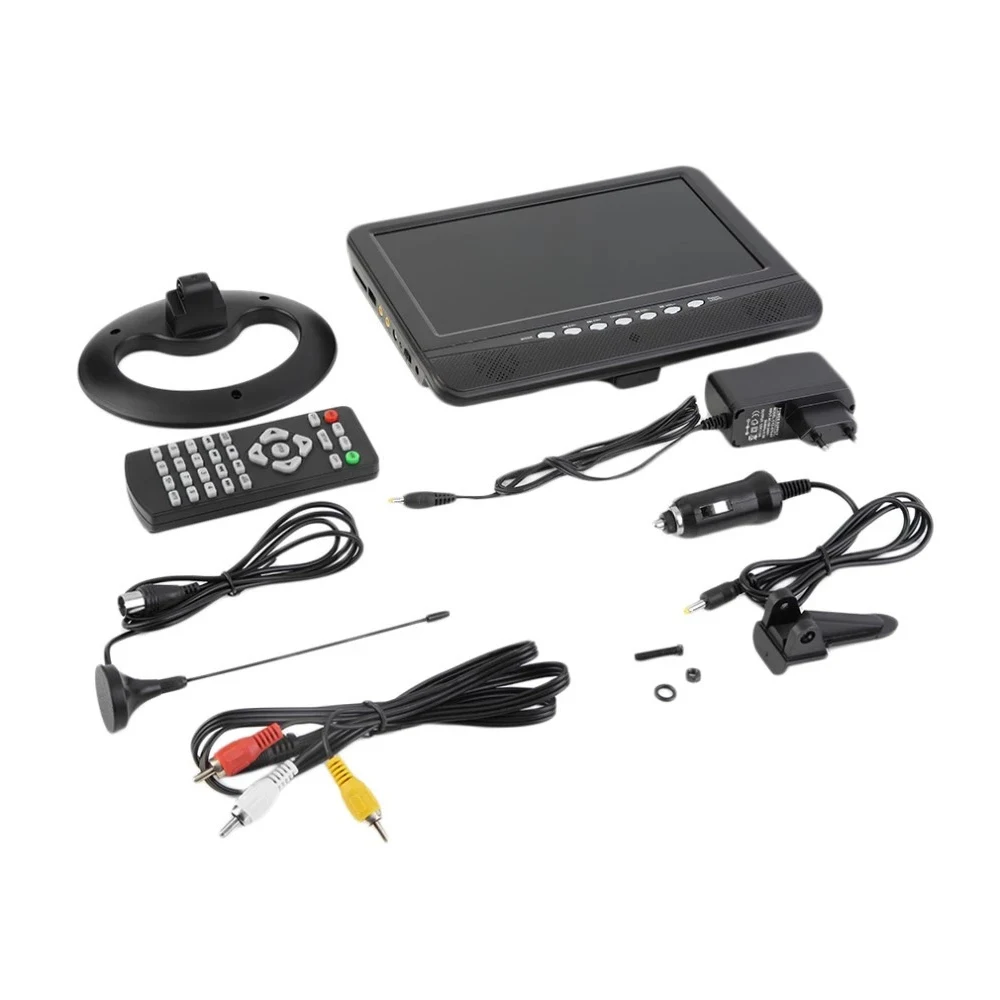 
Super Slim Portable TV With DVB-T2 digital Channels and DVD player 