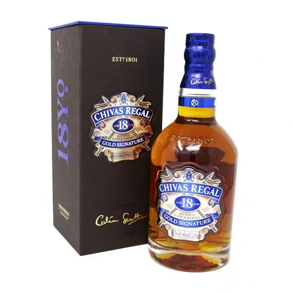 Chivas Regal Aged 18 Years Blended Scotch Whisky