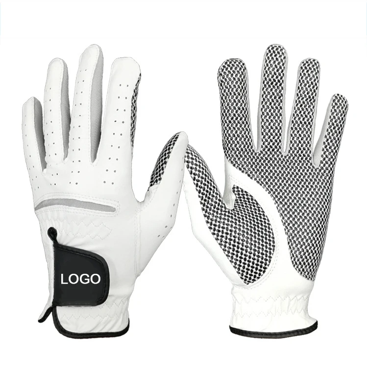 high quality factory made customized design lowest rate golf gloves