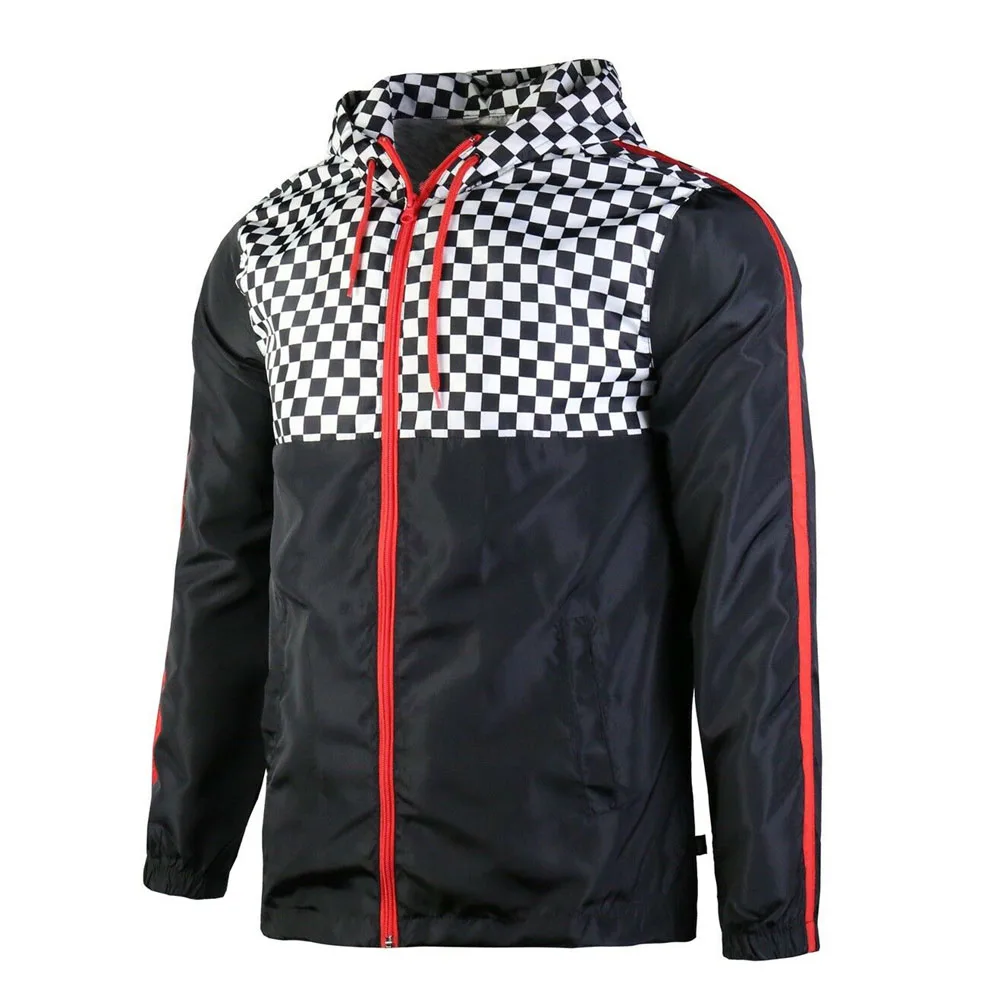 OEM / ODM Jacket Custom Embroidery Logo Windbreaker Jacket Basketball Coaches Jackets Waterproof