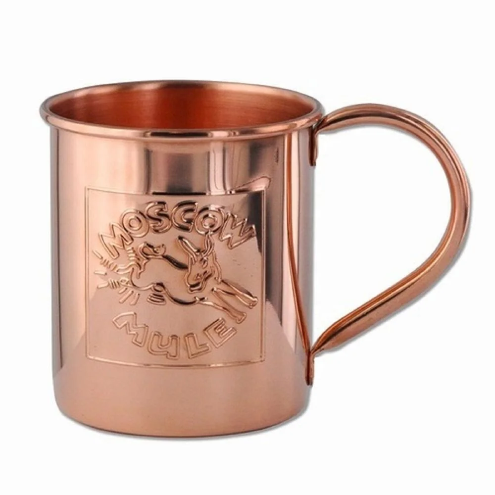 Handmade 100% Pure Copper Moscow Mule Beer Mugs High Quality Hot Selling Accessory Gift Set for Tea Eco-Friendly