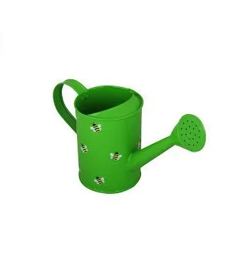 Желтый садовый резервуар в горошек декоративная садовая кастрюля для полива дома и сада уличный плантатор Оцинкованное орошение цветов