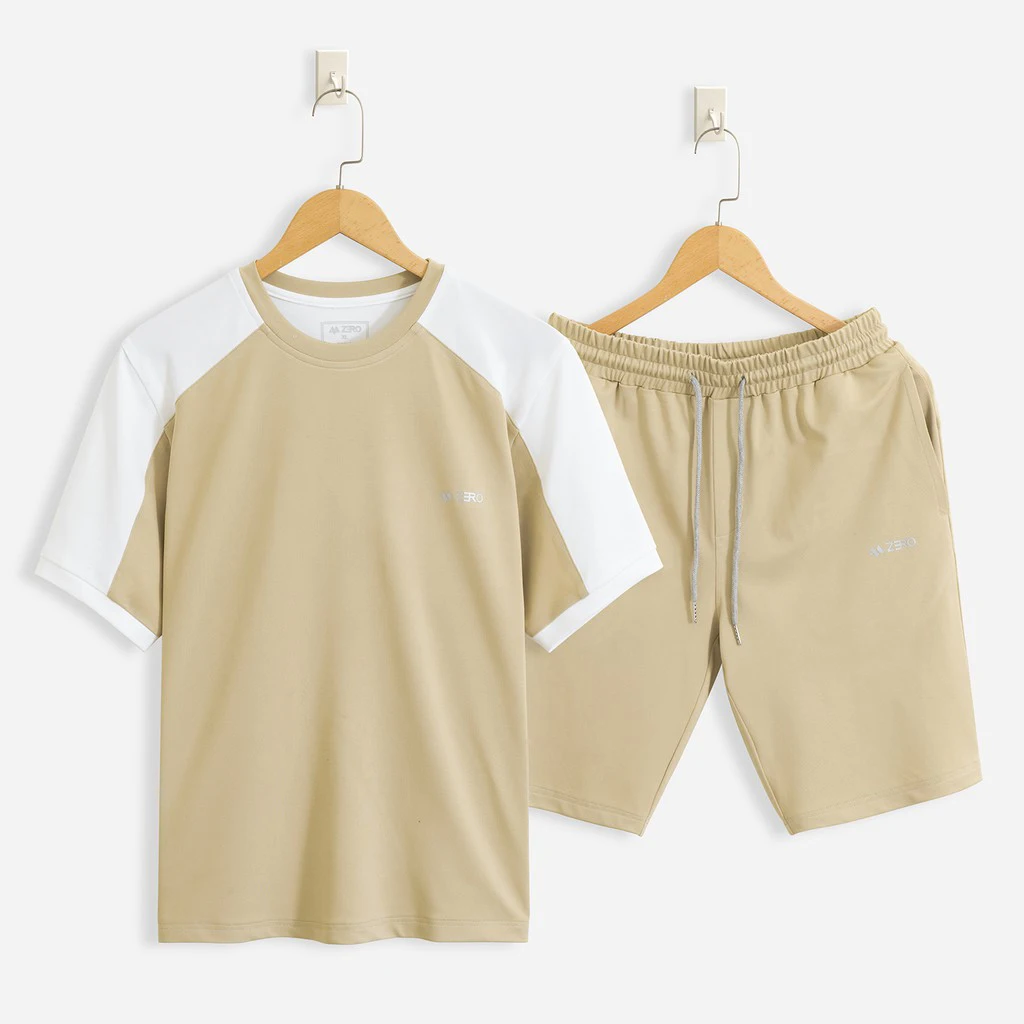 
Оптовая продажа, красочная однотонная мужская спортивная одежда из 100% полиэстера, тренировочный тренажерный зал, набор для йоги, спортивная одежда 