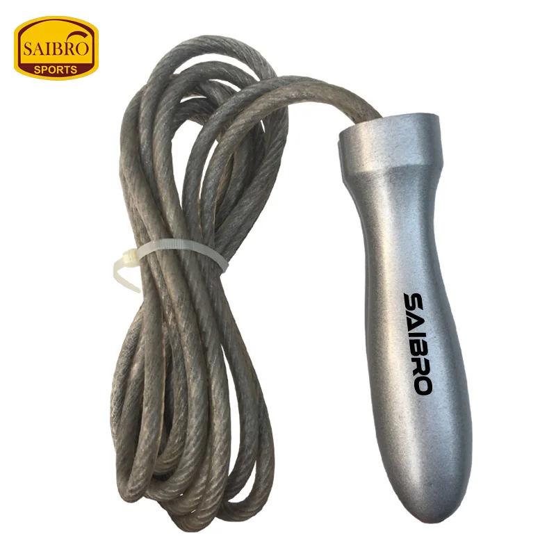 Steel Cable Wire Skipping/Jump Rope Great for boxing, speed and fitness training ,Tangle-Free Skipping Rope