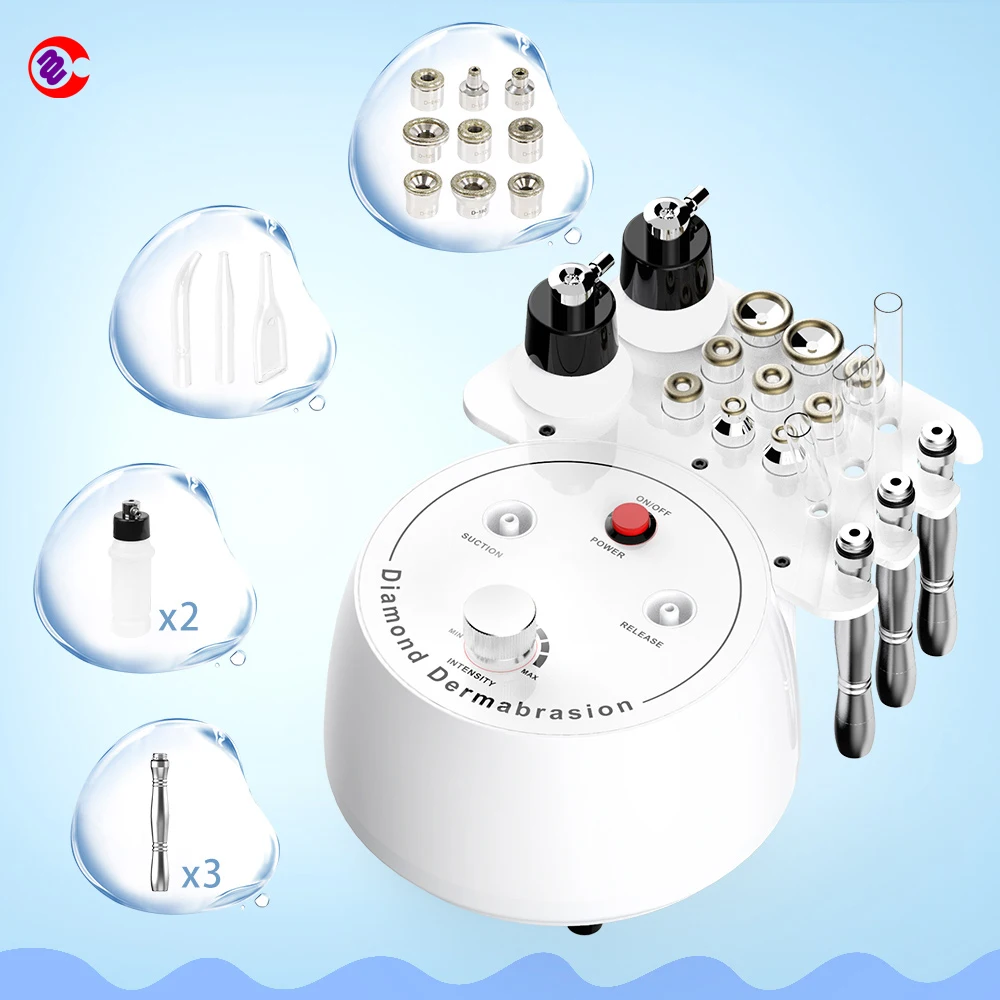Beauty Salon Use Deep Cleaning Face Dermabrasion Machine Wrinkle Remover blackhead remover device