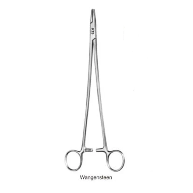 Хирургические инструменты держатели игл и продеватели держатель Wangensteen кольцо для пальца ручки из нержавеющей стали.