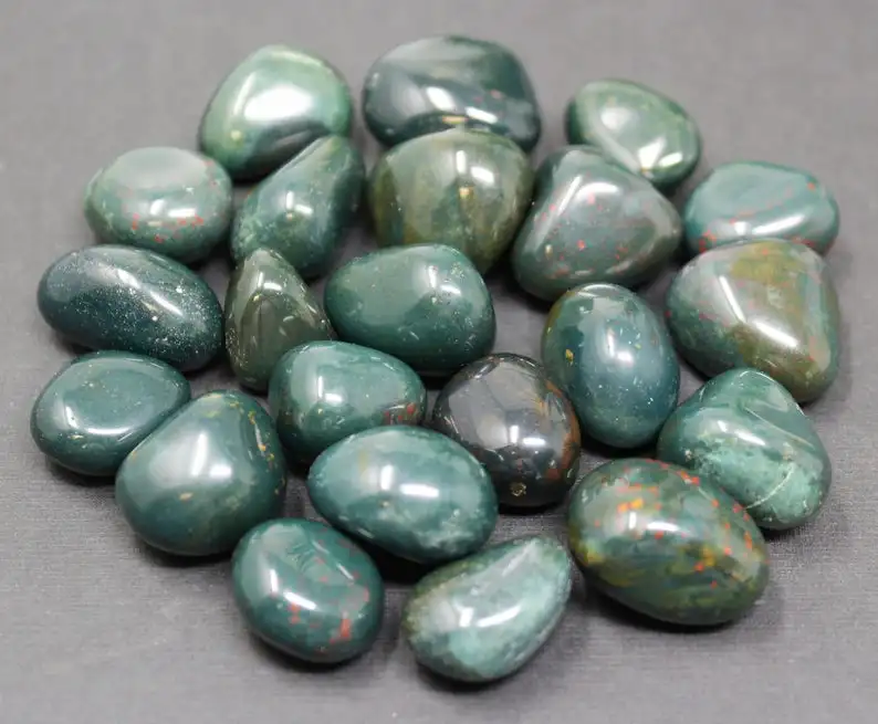 wholesale bulk Natural Genuine Bloodstone Tumbled Stones Healing for decoration | trader and supplier uk