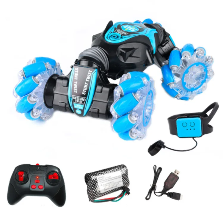 Hot Selling Gesture Sensor hand Remote Control Stunt RC Car With Lights Music