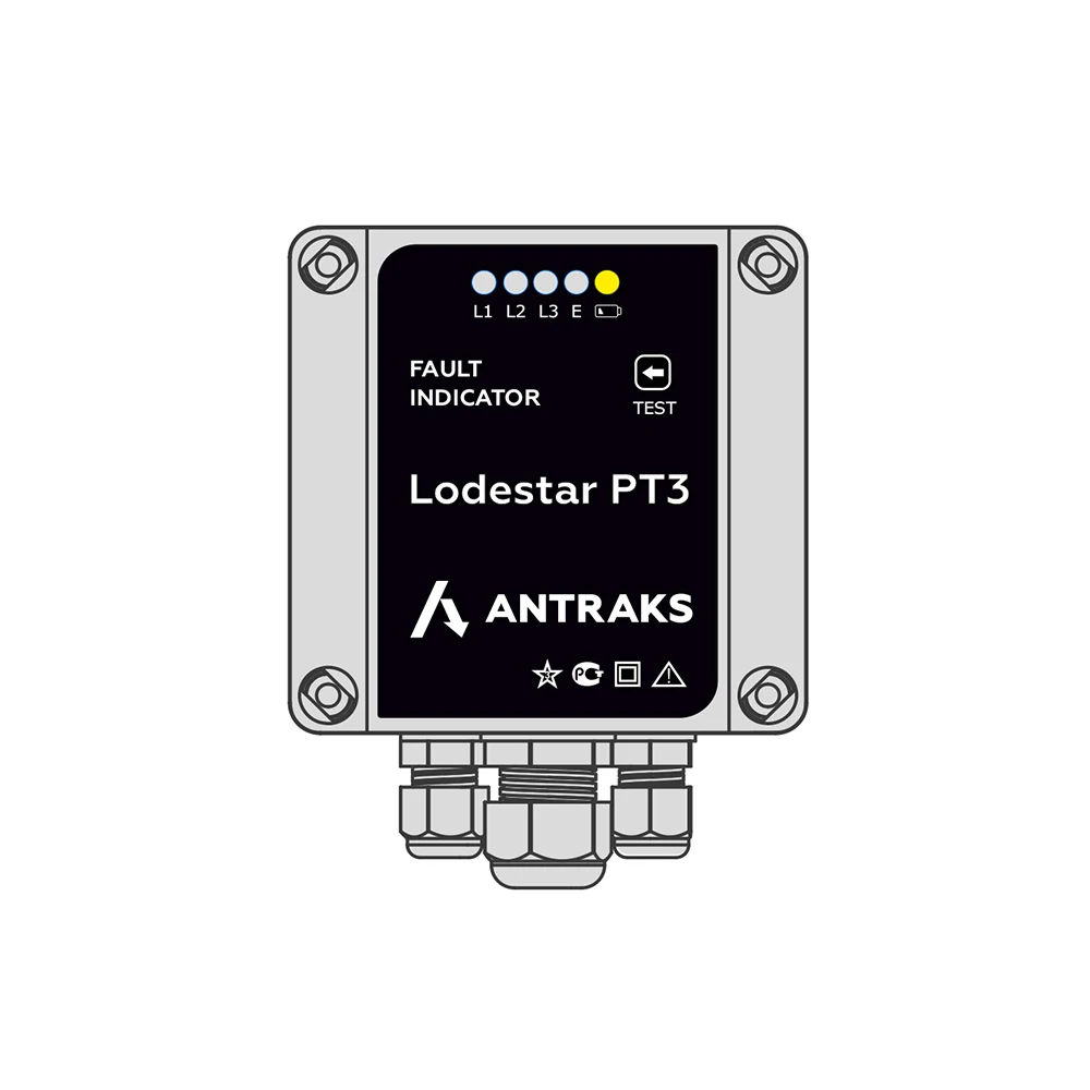 Пульт дистанционного управления для воздушных линий микросхема с защитой от короткого замыкания и замыкания на землю индикаторы (Lodestar PT2) неисправность цепи индикатор