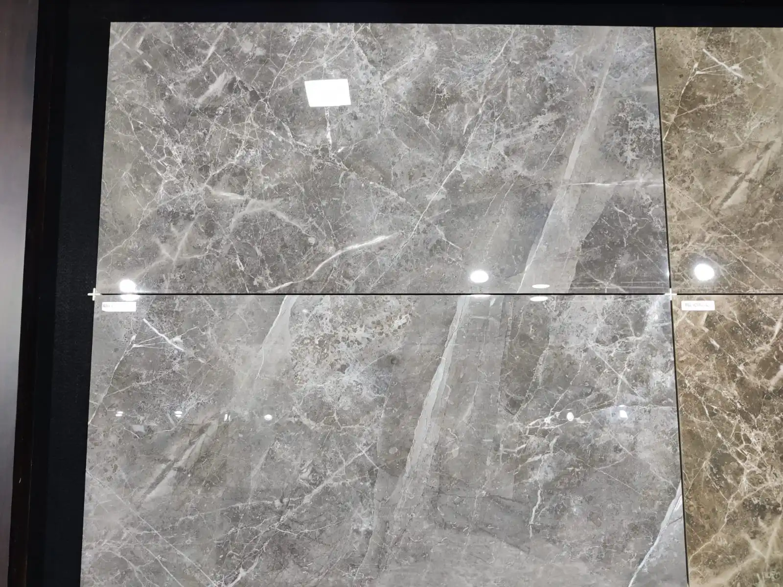 Мраморный вид 600x1200 мм глазурованная фарфоровая плитка с остекленным корпусом низкая Заводская полированная/матовая отделка