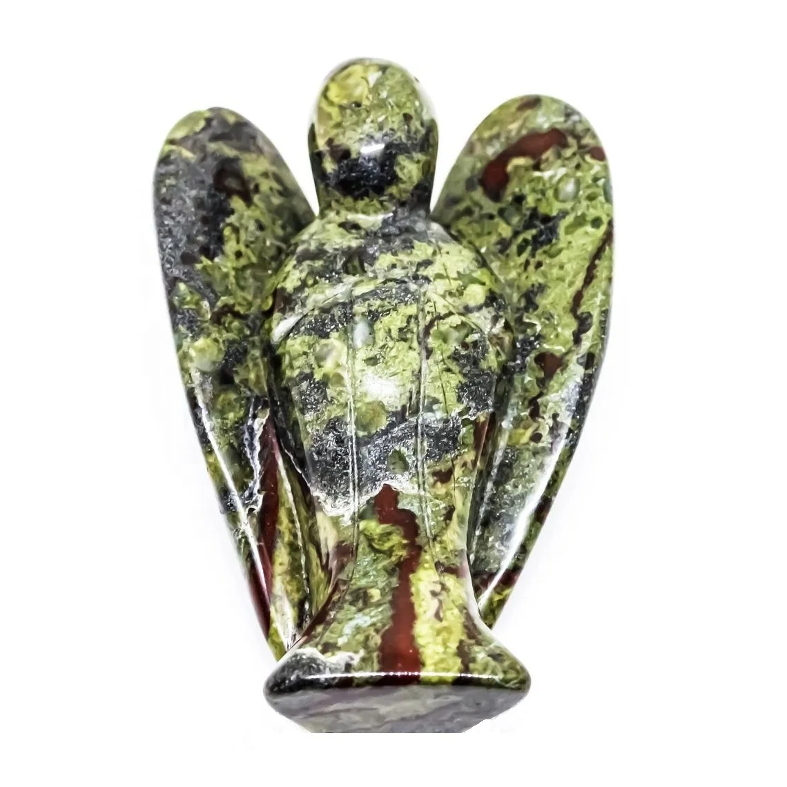 crystal angel dragon blood jasper natural stone angel Carved Natural Stone Figurine Jade Crystals angel Carved Polished