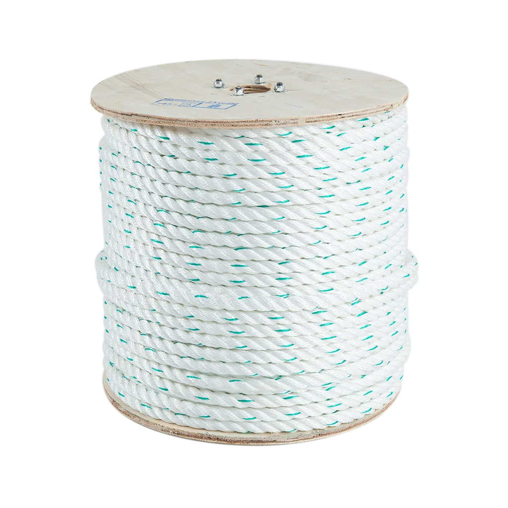 Vietnam supplier premium quality 3-strand white twisted cotton rope making machine rope chains  for wholesale