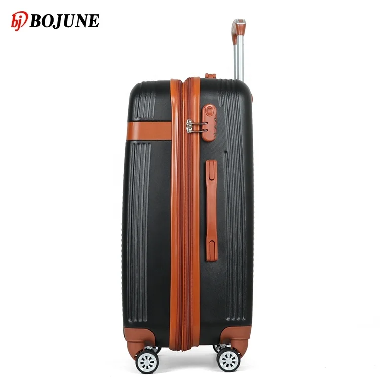 2022 Wholesale ABS PC plastic suitcase and black travel citi trends luggage sets