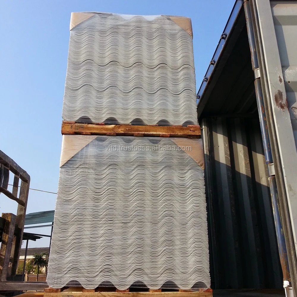 Super Strong Reinforced Fiber Cement Roofing Sheet, Asbestos Free, From Viet Nam