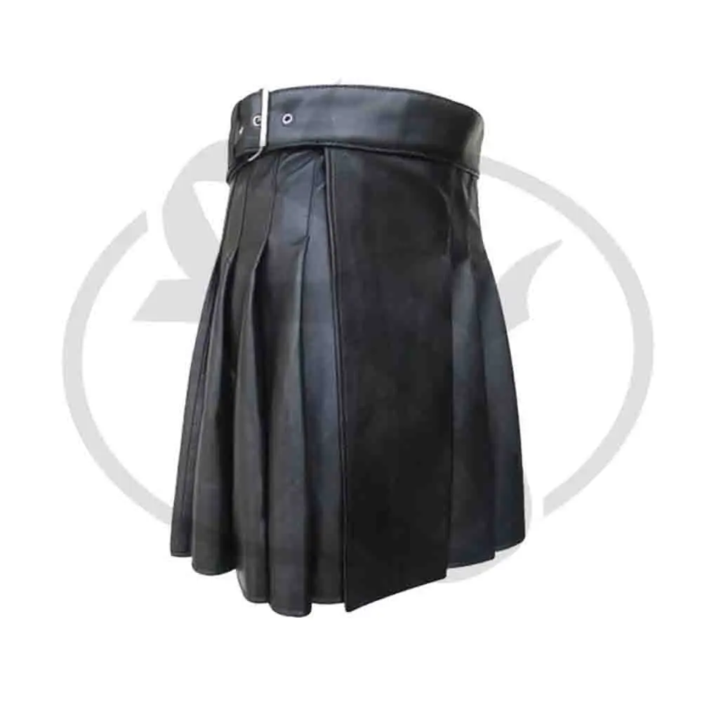 Wholesale Men Fashion Sport Utility Kilt Men Adjustable Genuine Leather Kilts