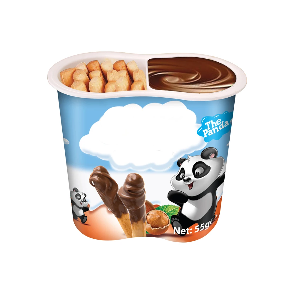 PRIVATE LABEL CREAM CHOCOLATE WITH STICKS (CHOCOLATE CREAM) 55 GR