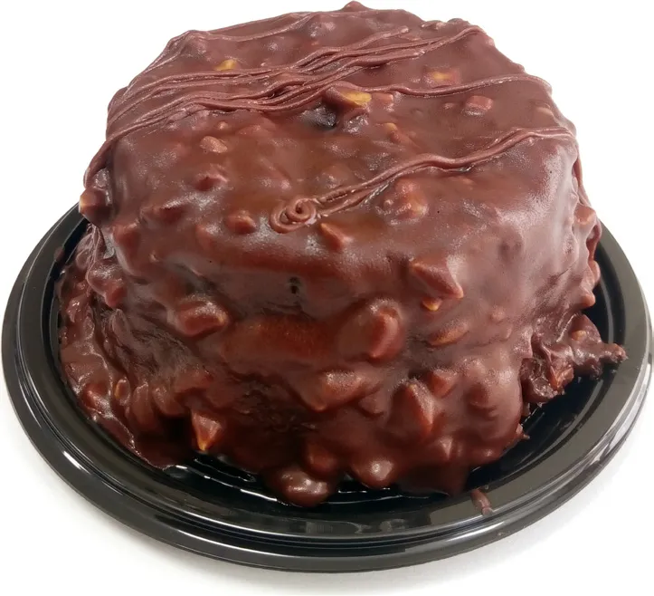 Handmade Italian Food - Frozen Dessert in Glass with Hazelnut and Chocolate Heart - ideal for Restaurant Bakery