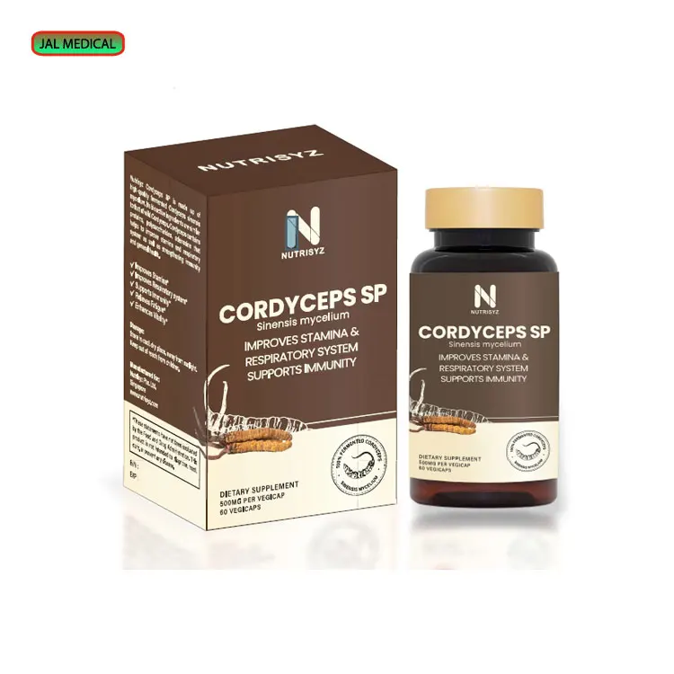Оптовый продавец самых продаваемых капсул Кордицепса SP Sinensis для улучшения дыхательной системы